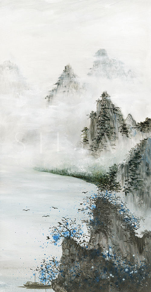 Chinoiserie Landscape III